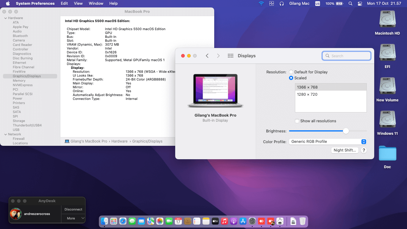 Asus X555LF 0121B5200U [Broadwell   Intel HD 5500 + PS2]   OpenCore 4